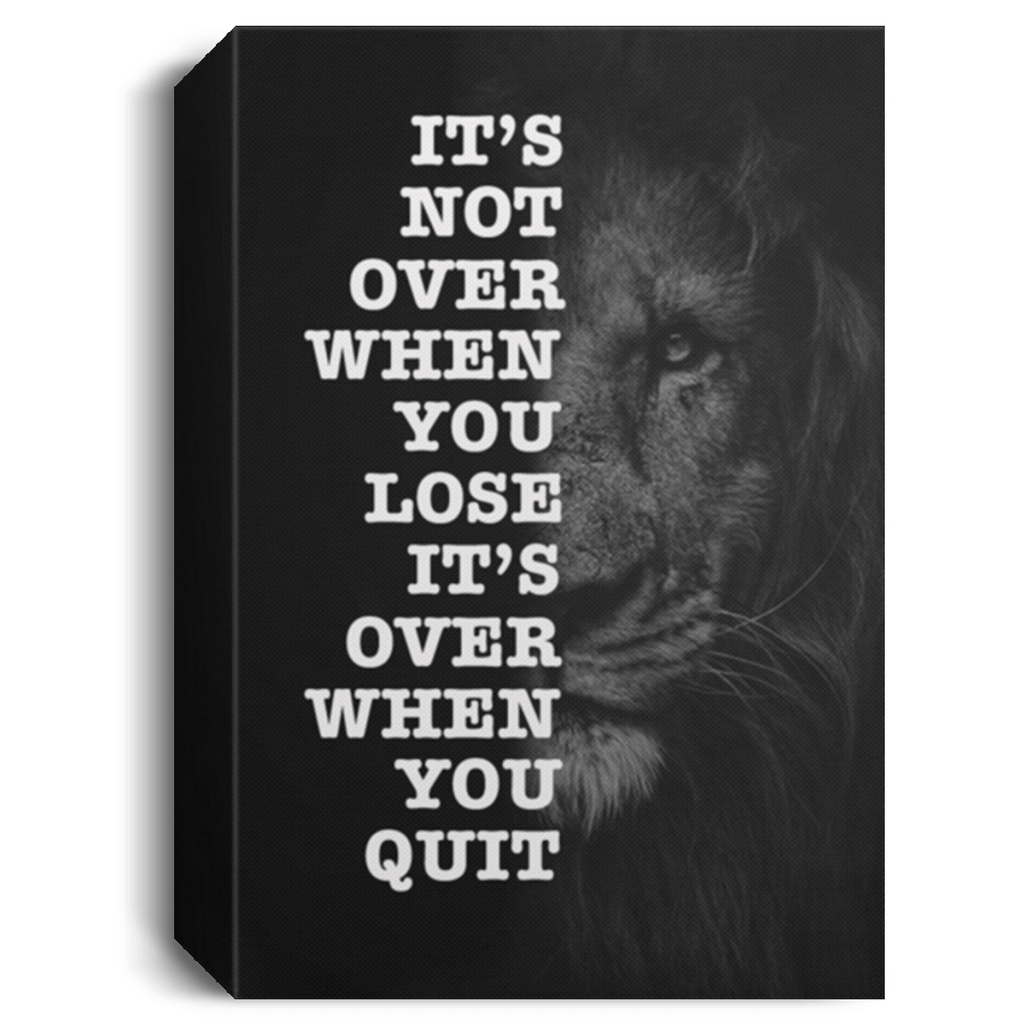 You Only Lose If You Quit